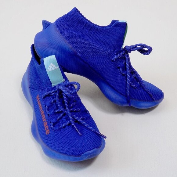 new! Adidas Humanrace Sichona Pharrell Williams primeknit lace up sock shoe - Picture 11 of 13